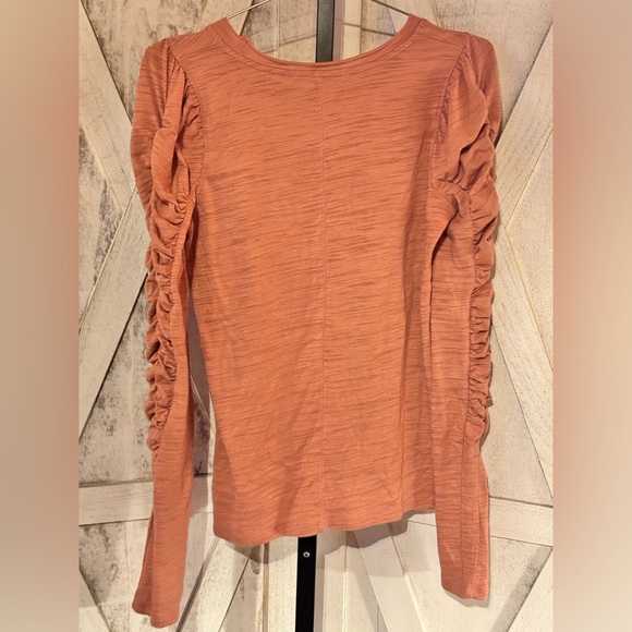 We The Free Dusty Pink Long Sleeve Top - Picture 5 of 6